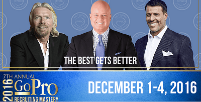 Eric Worre - Go Pro Recruiting Mastery 2016 Complete Event 