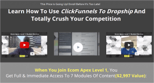 Jelani Abdus Aalaam – Ecom Apex Level 1 – Funnels For Ecom