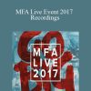 Todd Brown - MFA Live Event 2017 Recordings