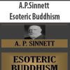 A.P.Sinnett – Esoteric Buddhism