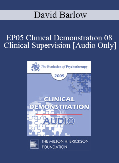 [Audio Download] EP05 Clinical Demonstration 08 - Clinical Supervision - David Barlow