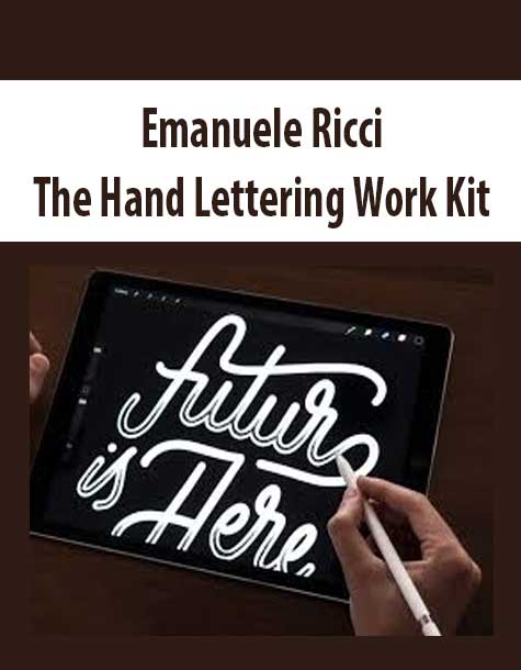 [Download Now] Emanuele Ricci – The Hand Lettering Work Kit