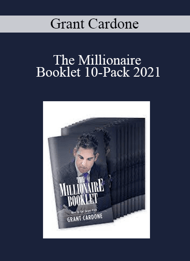 Grant Cardone - The Millionaire Booklet 10-Pack 2021