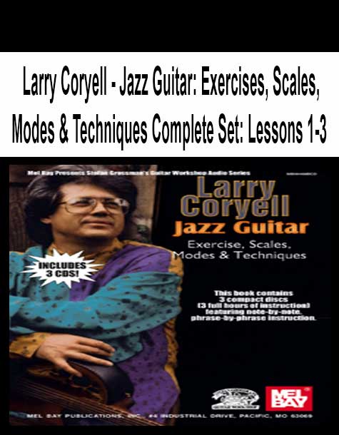 [Pre-Order] Larry Coryell - Jazz Guitar: Exercises