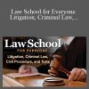 Law School for Everyone Litigation