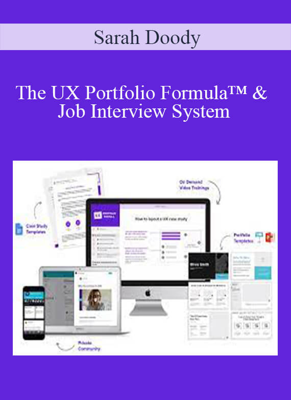 Sarah Doody - The UX Portfolio Formula™ & Job Interview System